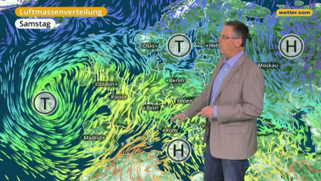 go to Das Wetter in Österreich am 9. März 2018