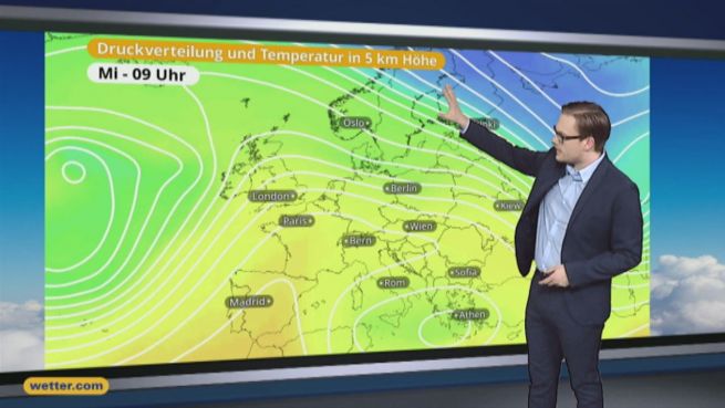 go to Das Wetter in Europa am 08. April 2017