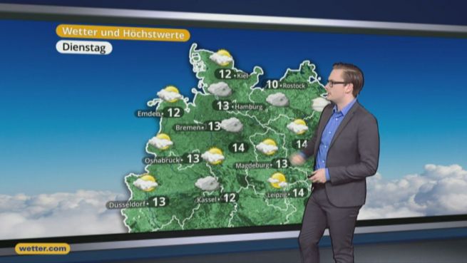 go to Das Wetter in Europa am 22. November 2016