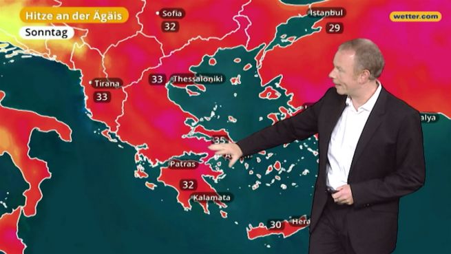 go to Das Wetter in Europa am 17. September