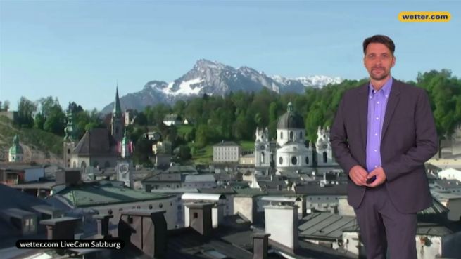 go to Das Wetter in Österreich am 22. April 2018