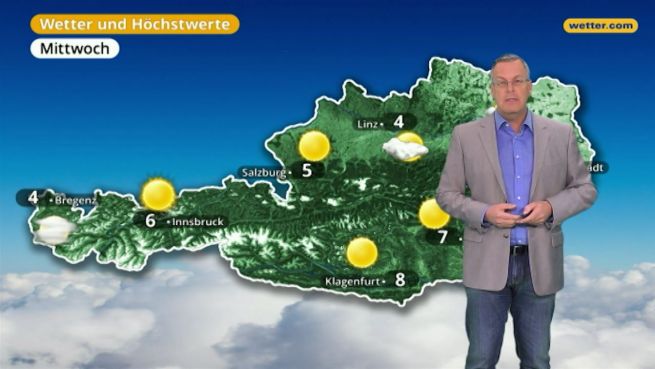 go to Das Wetter in Österreich am 6. Dezember 2017