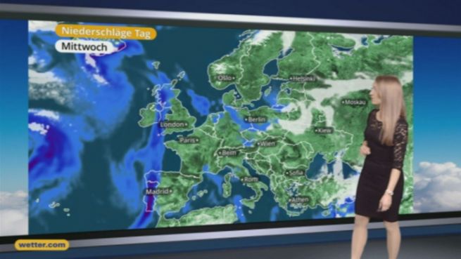 go to Das Wetter in Europa am 14.Dezember 2016