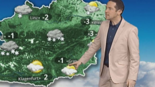 go to Das Wetter in Österreich am 08. Januar 2017