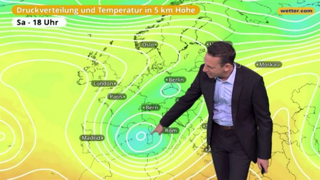 go to Das Wetter in Europa am 01. Dezember 2017