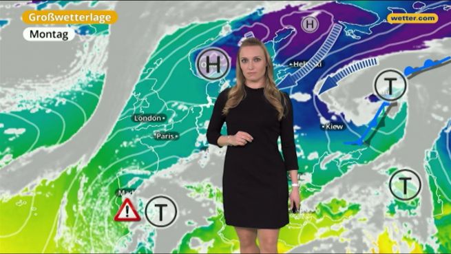 go to Das Wetter in Europa am 3. Februar 2018