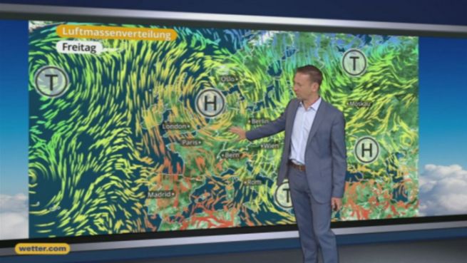 go to Das Wetter in Europa am 26. Mai 2017