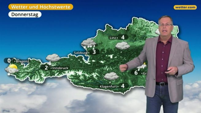 go to Das Wetter in Österreich am 26. Dezember 2017