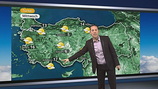 go to Das Wetter in Europa am 10. April 2017
