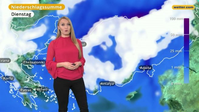 go to Das Wetter in Europa am 5. Dezember 2017