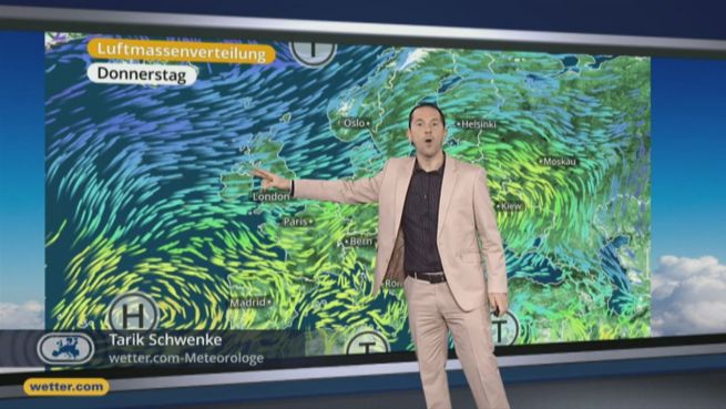 go to Das Wetter in Europa am 22. Dezember 2016