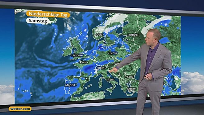 go to Das Wetter in Europa am 15. April 2016