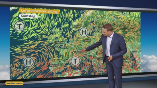 go to Das Wetter in Österreich am 23. Juli 2016
