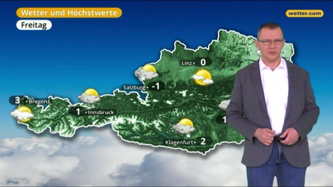 go to Das Wetter in Österreich am 21. Februar 2018