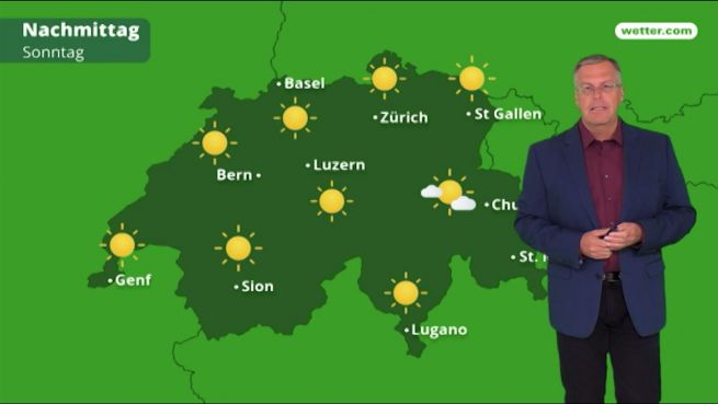 go to Das Wetter in der Schweiz am 1. Juli 2018