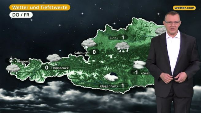 go to Das Wetter in Österreich am 14. Dezember 2017