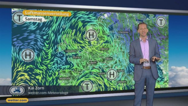 go to Das Wetter in Europa am 21. Januar 2017