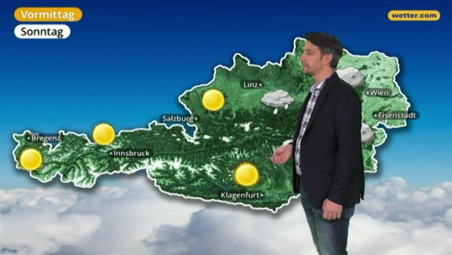 go to Das Wetter in Österreich am 31. Dezember 2017
