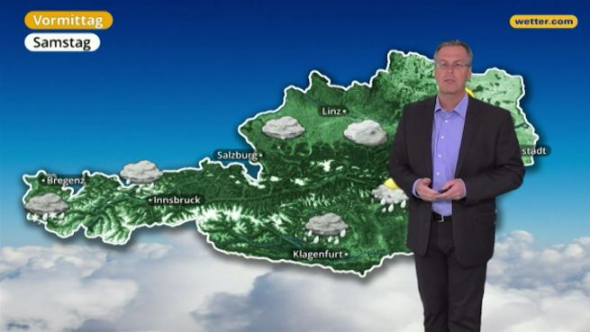 go to Das Wetter in Österreich am 31. März 2018