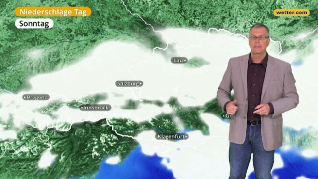 go to Das Wetter in Österreich am 18. Februar 2018