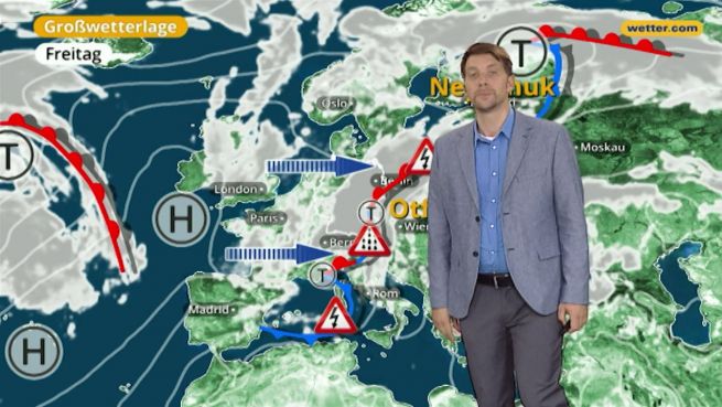 go to Das Wetter in Europa am 01. September 2017