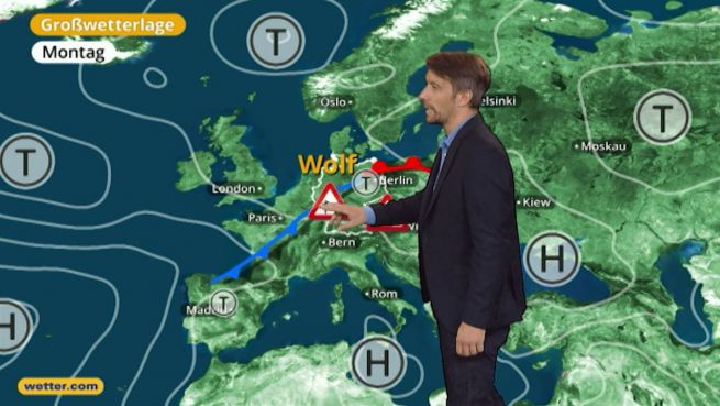 go to Das Wetter in Europa am 11. Juli 2017