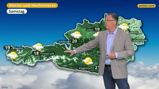 go to Das Wetter in Österreich am 21. Oktober 2017