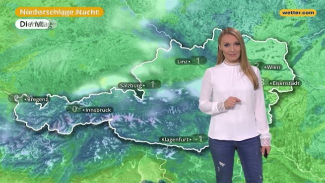 go to Das Wetter in Österreich am 19. Dezember 2017