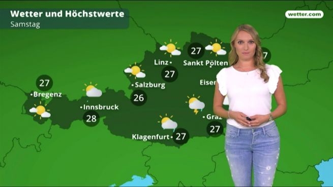 go to Das Wetter in Österreich am 24. Mai 2018