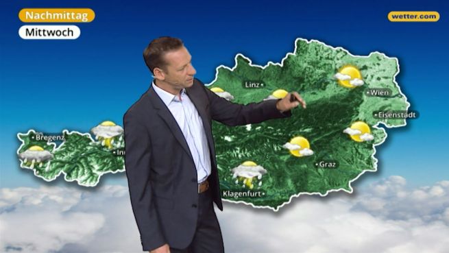 go to Das Wetter in Österreich am 02. August 2017