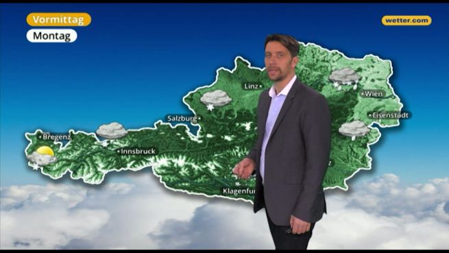 go to Das Wetter in Österreich am 12. Februar 2018