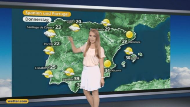 go to Das Wetter in Deutschland am 08. Juni 2016