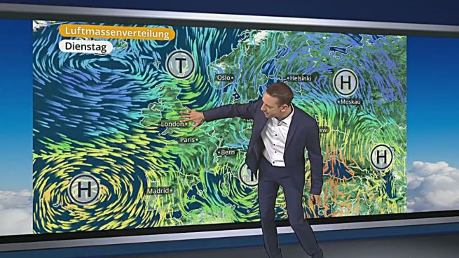go to Das Wetter in Europa am 29. Februar 2016