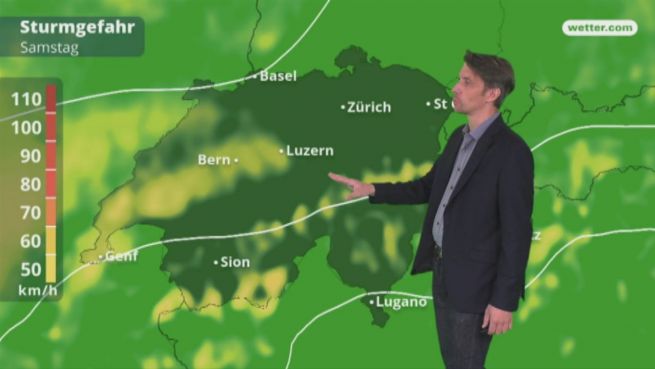 go to Das Wetter in der Schweiz am 23. Juni 2018