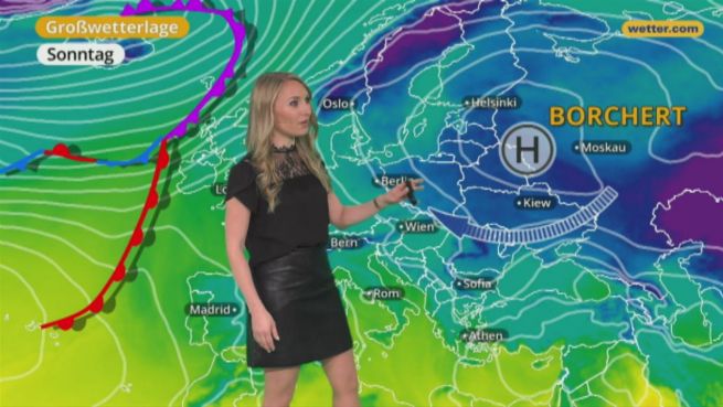 go to Das Wetter in Europa am 14. Januar 2018