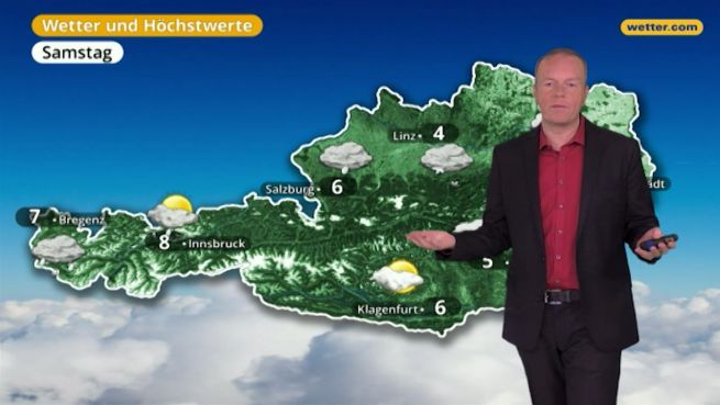 go to Das Wetter in Österreich am 17. Februar 2018
