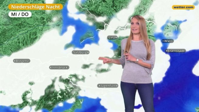 go to Das Wetter in Österreich am 29. November 2017