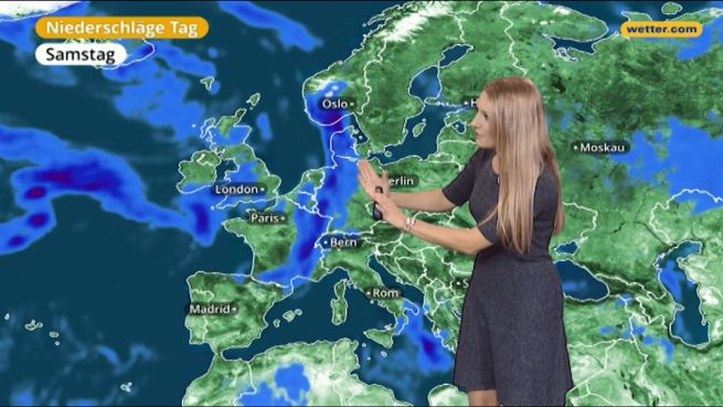 go to Das Wetter in Europa am 30. September 2017