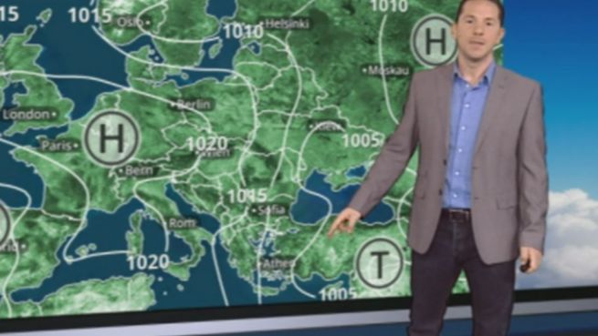 go to Das Wetter in Europa am 17. Juli 2016