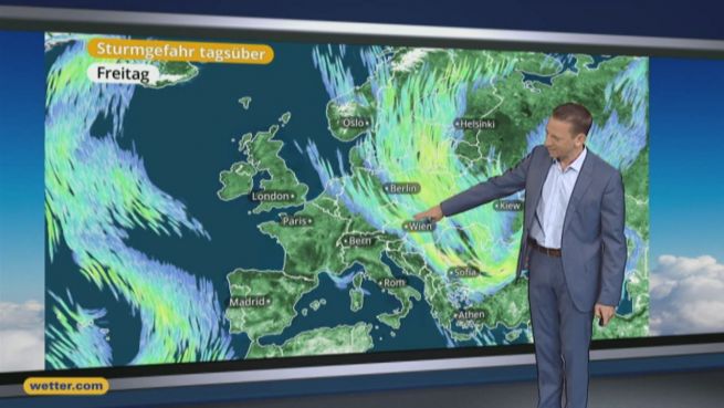 go to Das Wetter in Österreich am 30. November 2016