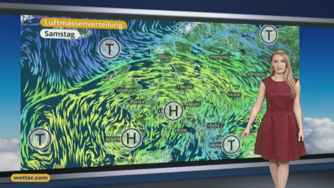 go to Das Wetter in Europa am 31. Dezember 2016