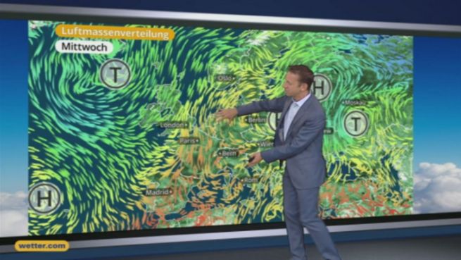 go to Das Wetter in Europa am 17. Mai 2017