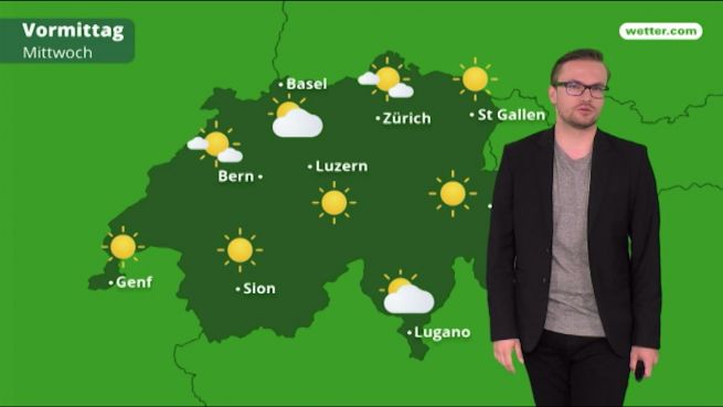 go to Das Wetter in der Schweiz am 20. Juni 2018