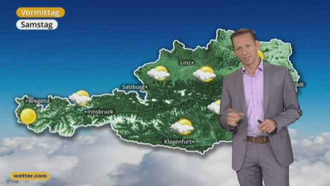go to Das Wetter in Österreich am 29. Juli 2017