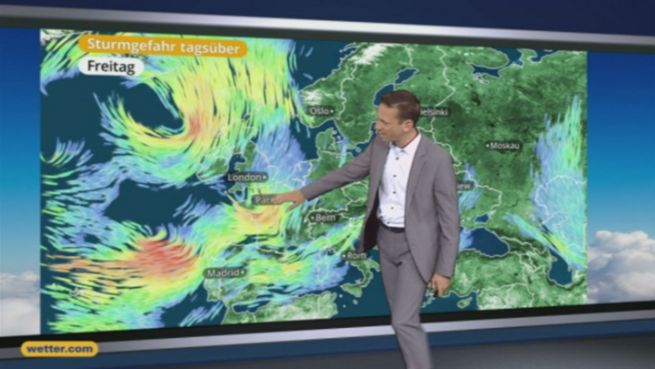 go to Das Wetter in Europa am 02. Februar 2017