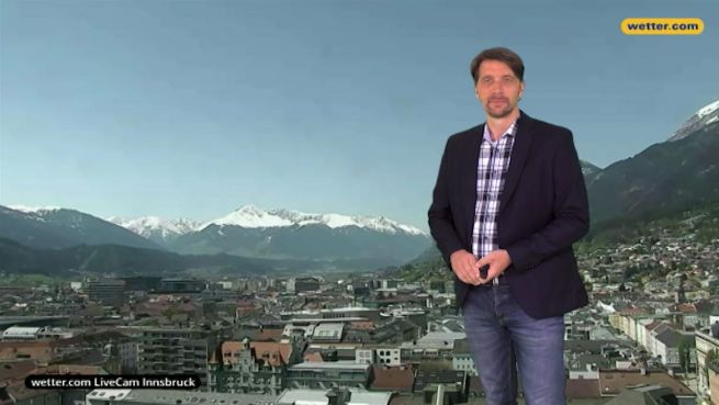 go to Das Wetter in Österreich am 21. April 2018