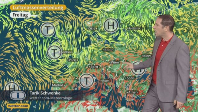 go to Das Wetter in Österreich am 21. Juli 2017