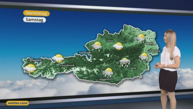 go to Das Wetter in Österreich am 10. Juni 2017
