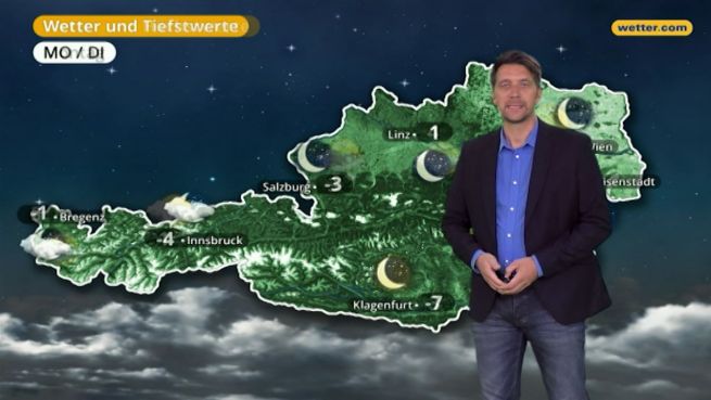 go to Das Wetter in Österreich am 27. November 2017