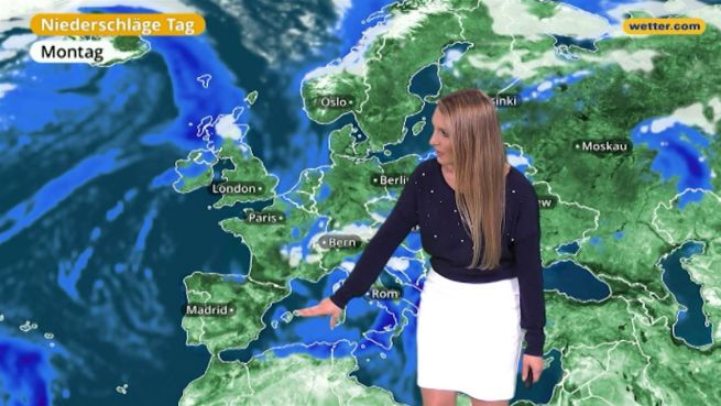go to Das Wetter in Europa am 13. November 2017